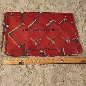 Dillard's Placemat/Napkin Set